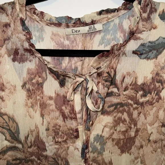 Dex antique rose floral dress
Size XL - Picture 2 of 5